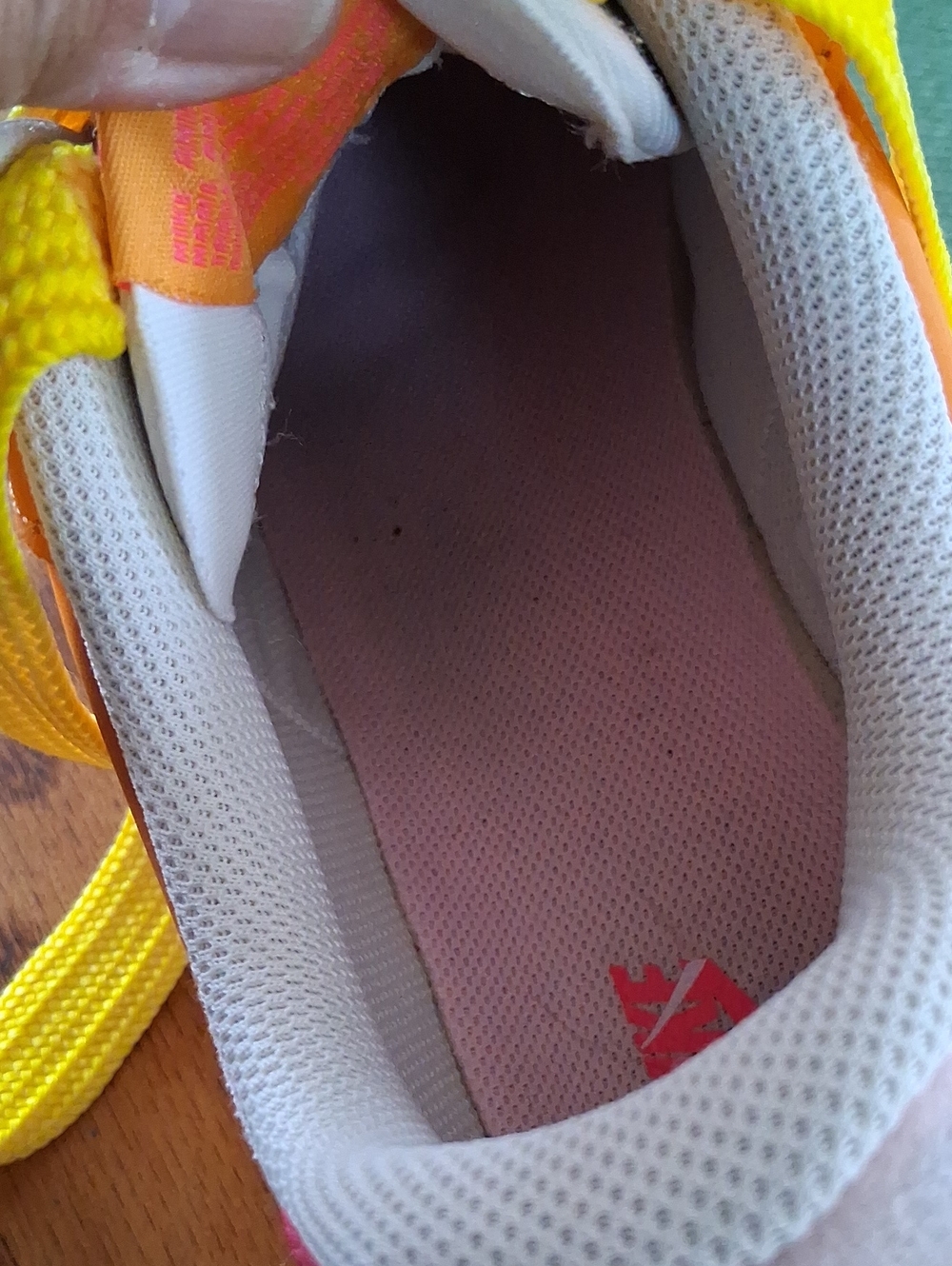Nike Air Force 1 Fontanka Vibrant Yellow Orange Pink Sneakers Women's Size 12 - Picture 11 of 12